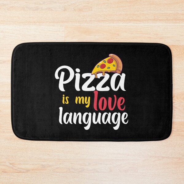 Item preview, pizza is my love language cute food pizza lover addicts designed and sold by joy4shirt.