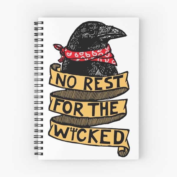 Item preview, No Rest For the Wicked designed and sold by LiquoriceLino.