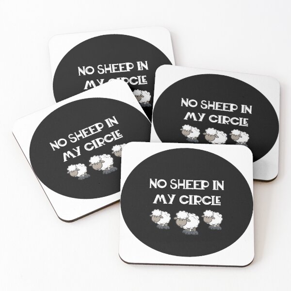 Item preview, NO SHEEP in my circle designed and sold by stillballin.
