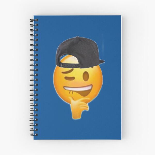 Item preview, biting lips emoji sheesh meme with cap designed and sold by SirMemesALotR.