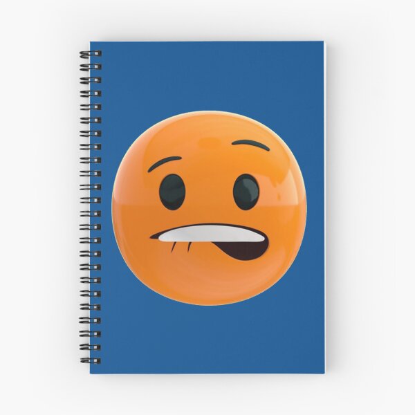 Item preview, biting lips emoji sheesh orange red meme   designed and sold by SirMemesALotR.