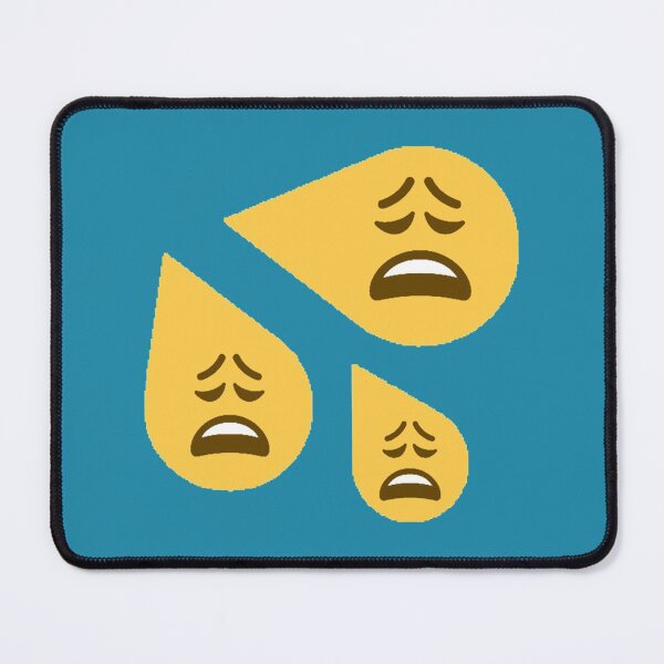 Item preview, biting lips emoji sheesh squirting tears   designed and sold by SirMemesALotR.