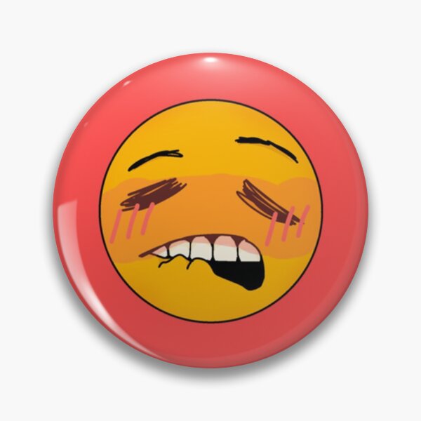 Item preview, Blushing Lip Bite Emoji      designed and sold by SirMemesALotR.