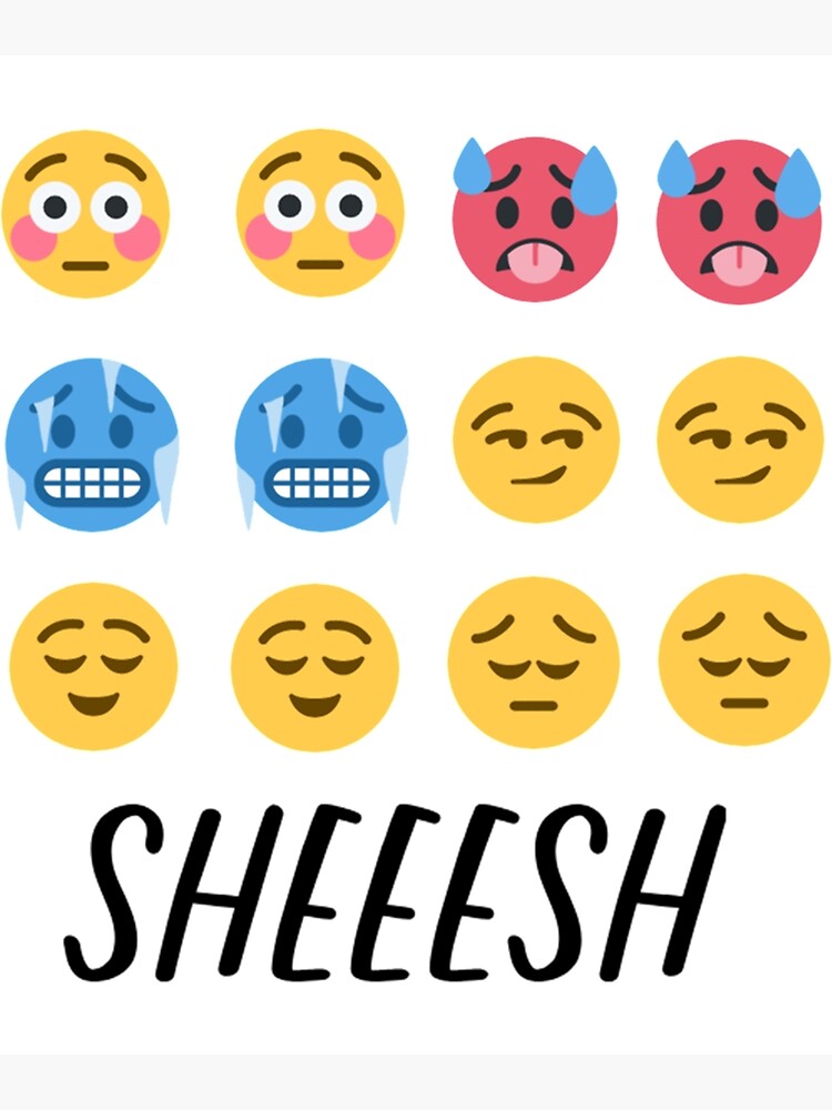 "Discord sheesh emoji pack " Metal Print for Sale by SirMemesALotR