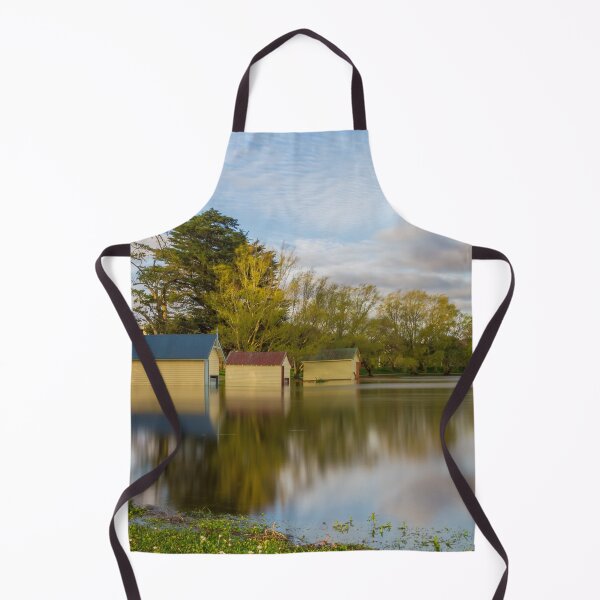 Item preview, Boat Huts on Lake Wendouree, Ballarat designed and sold by susanzentay.