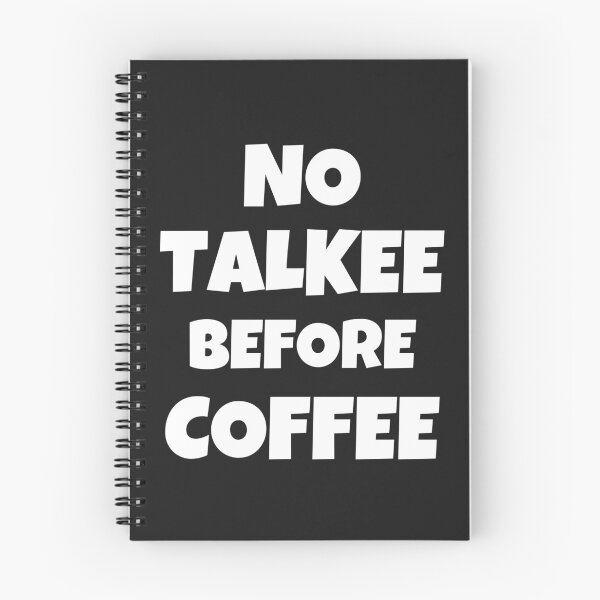 Item preview, First Coffee Then Talkee | Funny Coffee Quotes designed and sold by MohitJain1109.