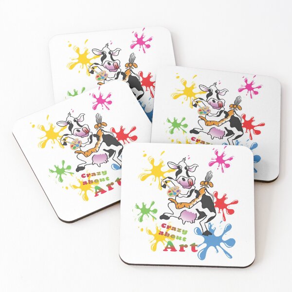 Item preview, Crazy Cow, crazy about Art designed and sold by albadawnart.