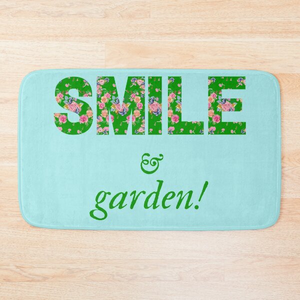 Item preview, Gardening attire floral fashion motivational inspirational happy words designed and sold by TheSeasonalYard.