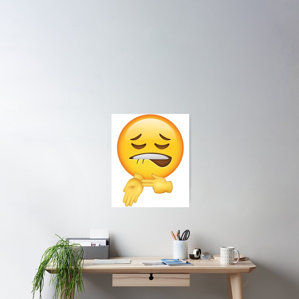 "Ice In My Veins Emoji Sheeesh Meme " Poster by SirMemesALotR | Redbubble