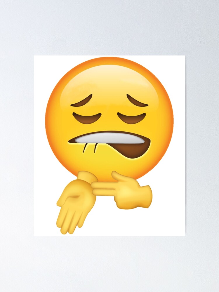 "Ice In My Veins Emoji Sheeesh Meme " Poster by SirMemesALotR | Redbubble