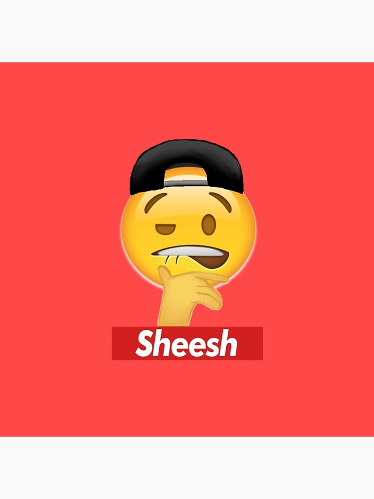 "Ice in my veins emoji sheesh biting lip sheesh emoji " Pin by SirMemesALotR Redbubble