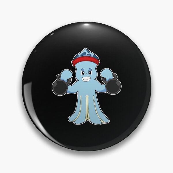 Item preview, Octopus Bodybuilder Dumbbells Bodybuilding designed and sold by Snabdesign84.
