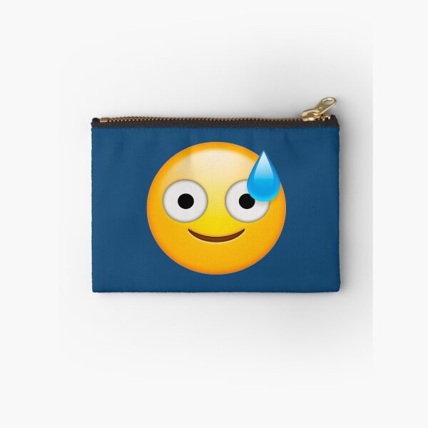 Item preview, Nervous Sweat Funny Emoji    designed and sold by SirMemesALotR.