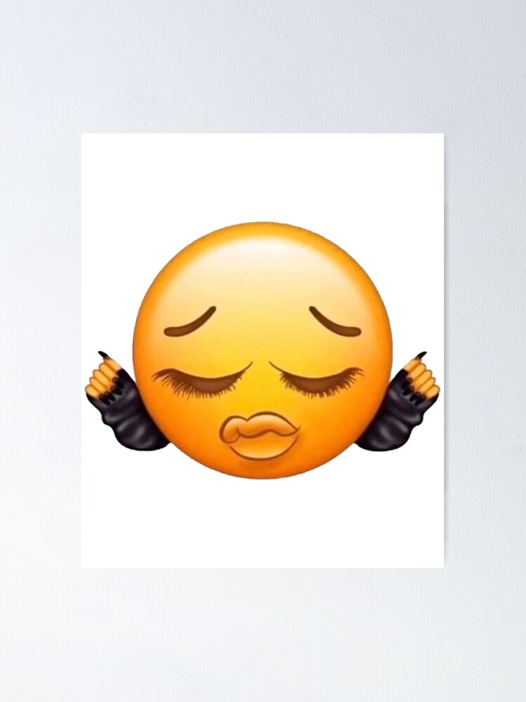 "Periodt Emoji Periode Emoji" Poster von SirMemesALotR Redbubble