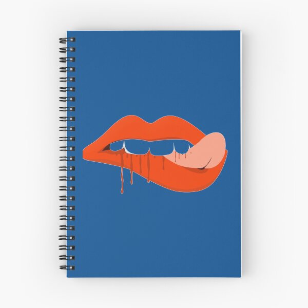 Item preview, Red Lip Bite Blood Emoji   designed and sold by SirMemesALotR.
