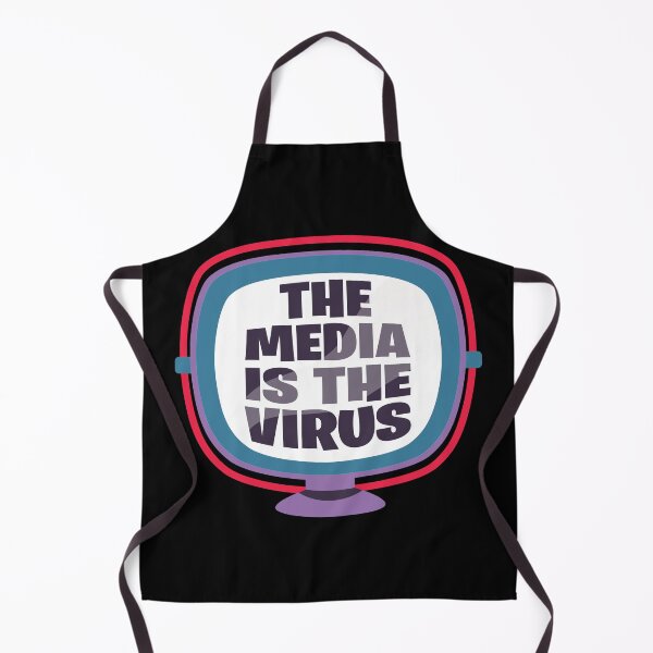 Item preview, THE MEDIA IS THE VIRUS designed and sold by w1ckerman.