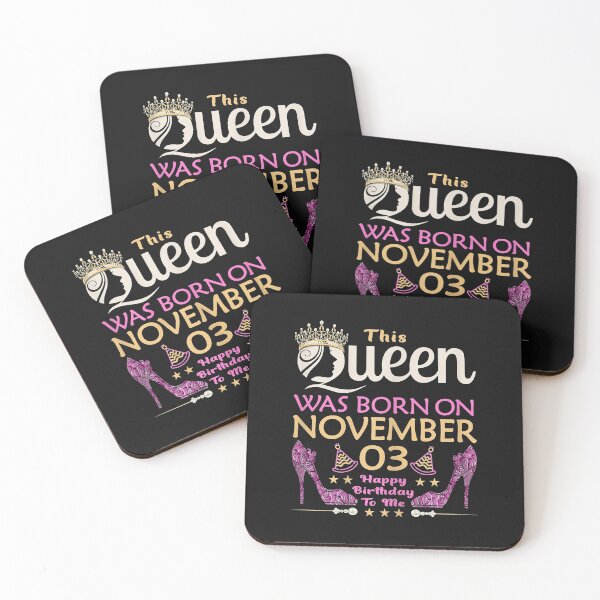 Item preview, Womens This QUEEN Was Born On November 3 - Queens Happy Birthday designed and sold by Yaw23123.
