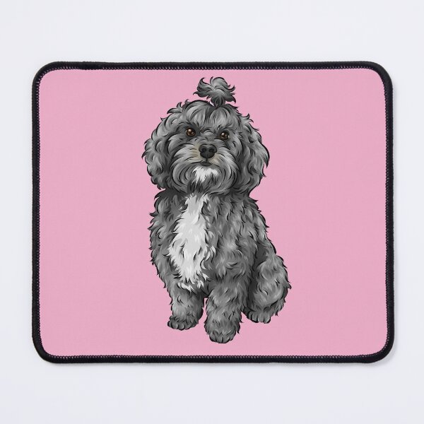 Item preview, Lhasapoo |  Lhasa Apso and Poodle Cross | Cute Dog Art designed and sold by shirinsart.