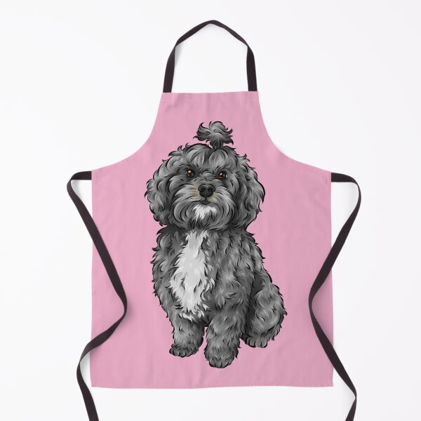 Item preview, Lhasapoo |  Lhasa Apso and Poodle Cross | Cute Dog Art designed and sold by shirinsart.