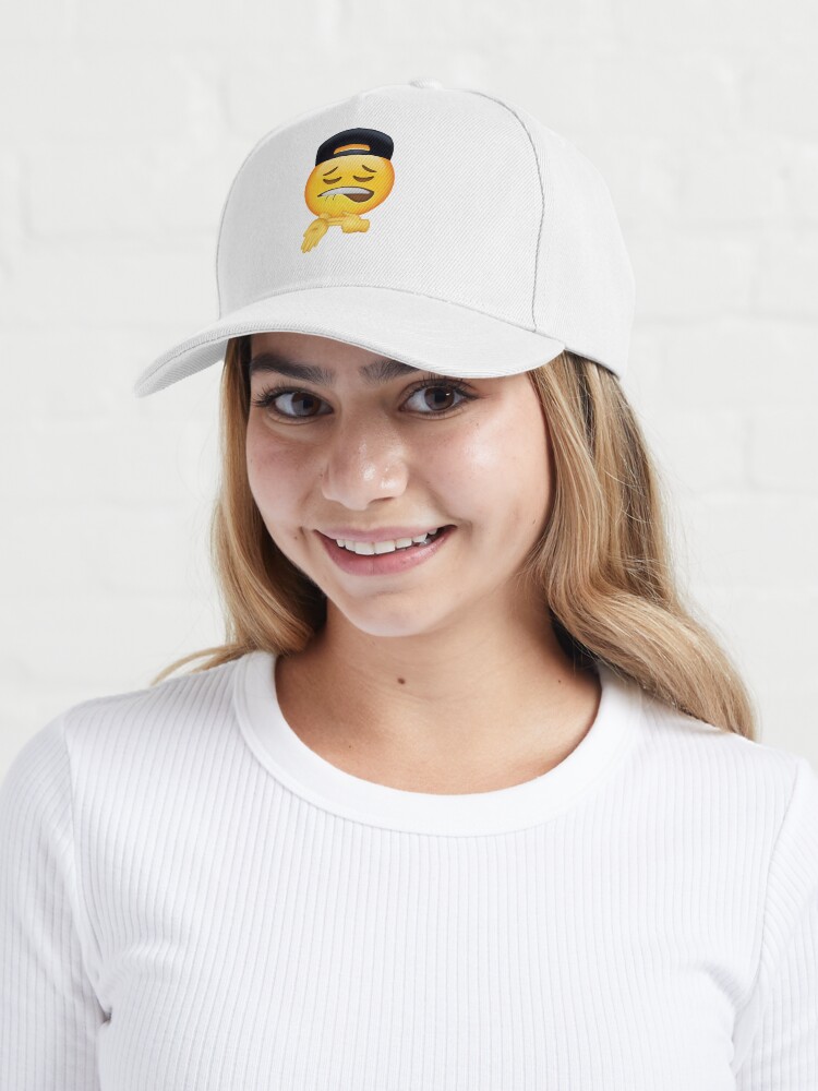 "Sheeesh Face Ice In My Veins Emoji " Cap by SirMemesALotR | Redbubble