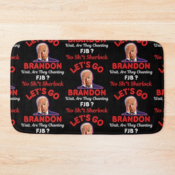 Item preview, Lets Go Brandon Shouting designed and sold by WoodburyLake.