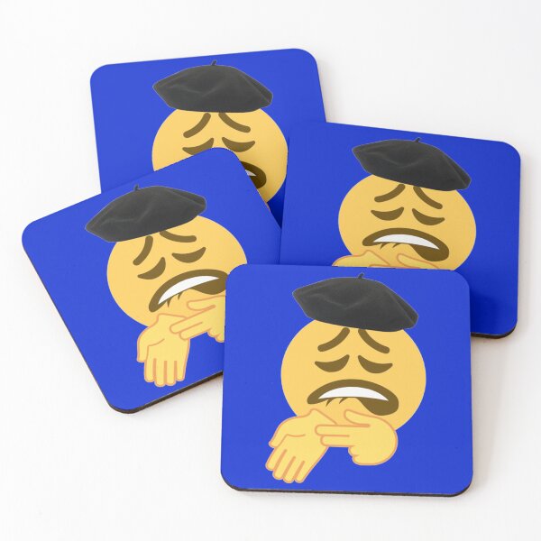 Item preview, SHEEH EMOJI ICE IN MY VEINS POSE FRENCH BOY Tri-blend  designed and sold by SirMemesALotR.