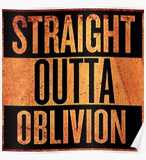 Straight Outta Oblivion Poster