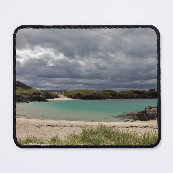 Item preview, Clachtoll Bay Cloudy Skies Turquoise Sea designed and sold by derekbeattie.