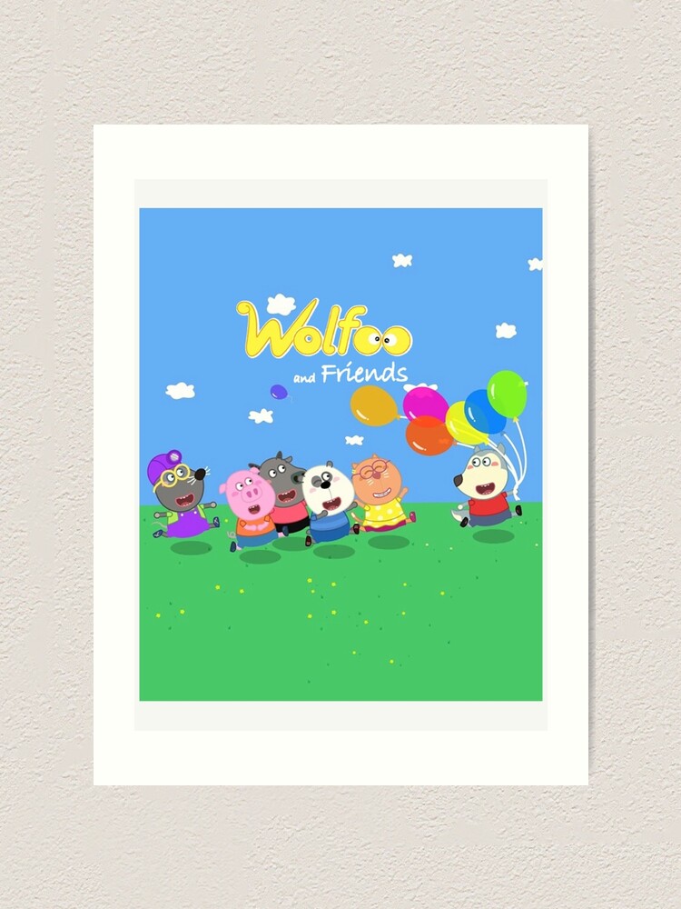 Wolfoo Family Play Tent Poster for Sale by HajimeKambe