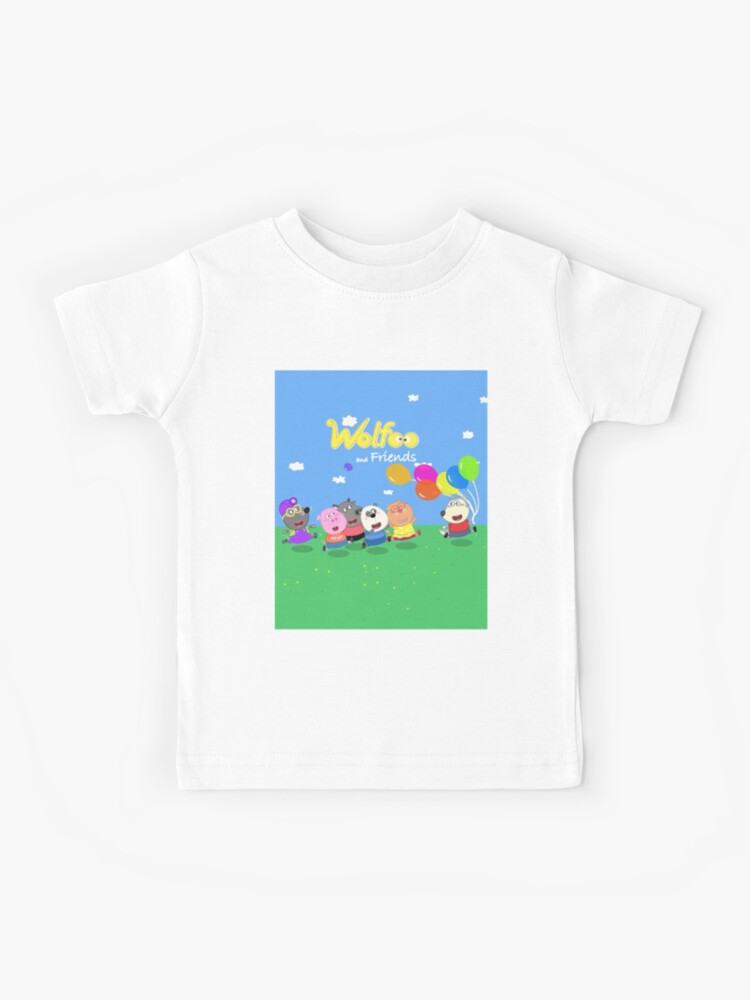 Pagiem New Wolfoo and Friends is an animated 2021, Perfect Gift, wof foo  Kids T-Shirt for Sale by Boni kante