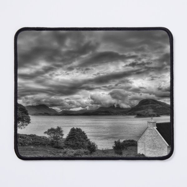 Item preview, Cottage and Tree at Loch Shieldaig designed and sold by derekbeattie.