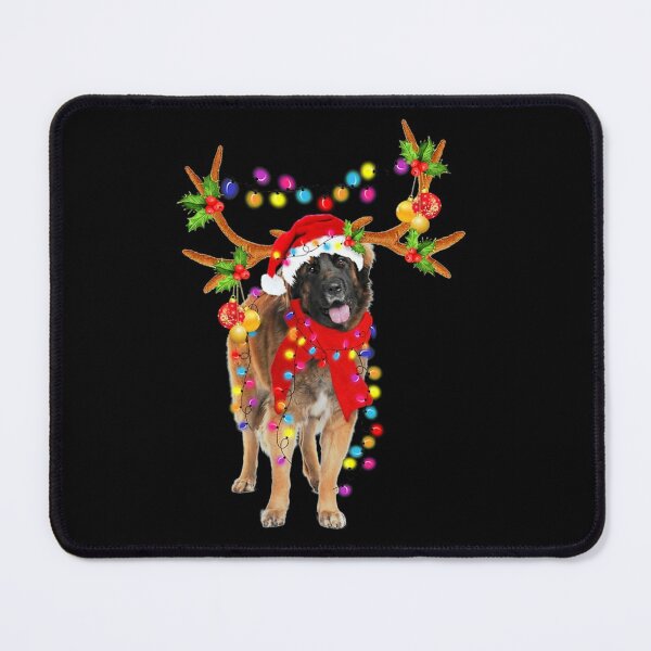 Item preview, Leonberger Gorgeous Reindeer Christmas Lights Tree Xmas Santa Claus designed and sold by louloapadilla.
