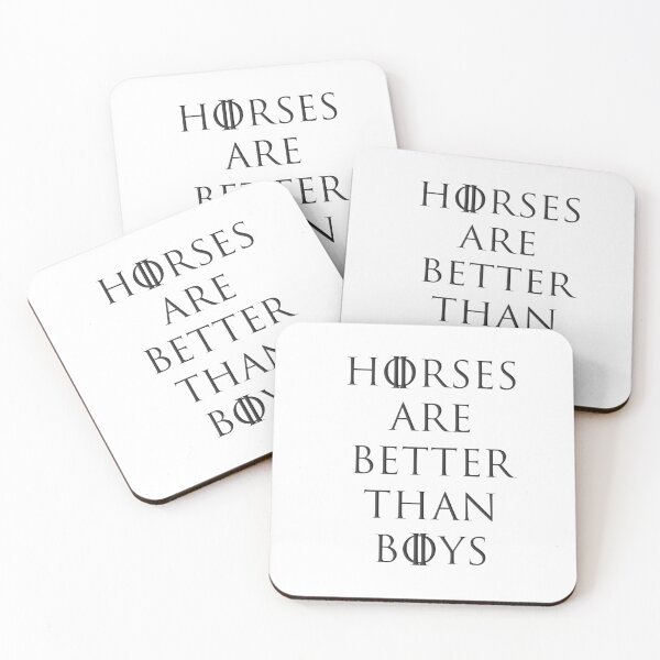 Item preview, Horses are Better than Boys  designed and sold by rsty11.