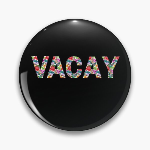 Item preview, Vacay Design with Floral Lettering designed and sold by Peter Stawicki.
