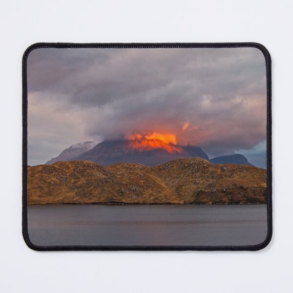 Item preview, Cul Mor Fire Mountain at Sunset designed and sold by derekbeattie.