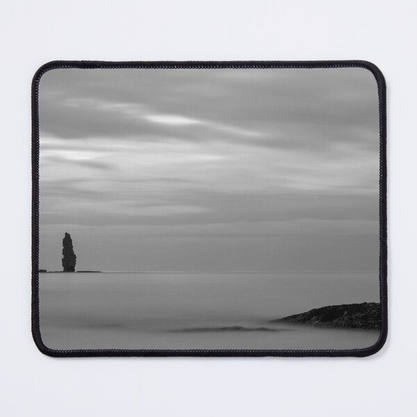 Item preview, Sandwood Bay Sea Stack Black and White designed and sold by derekbeattie.
