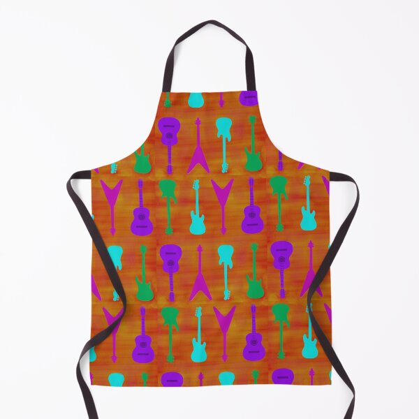 Item preview, Retro Guitar Pattern designed and sold by JPsCreatorium.