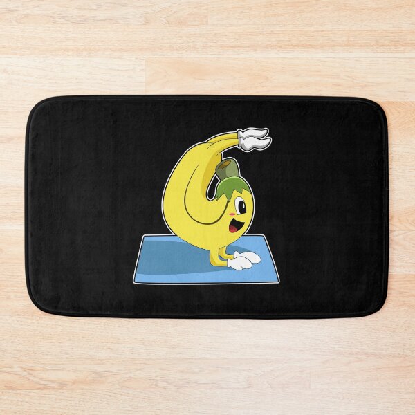 Item preview, Banana at Yoga on Yoga mat designed and sold by Snabdesign84.