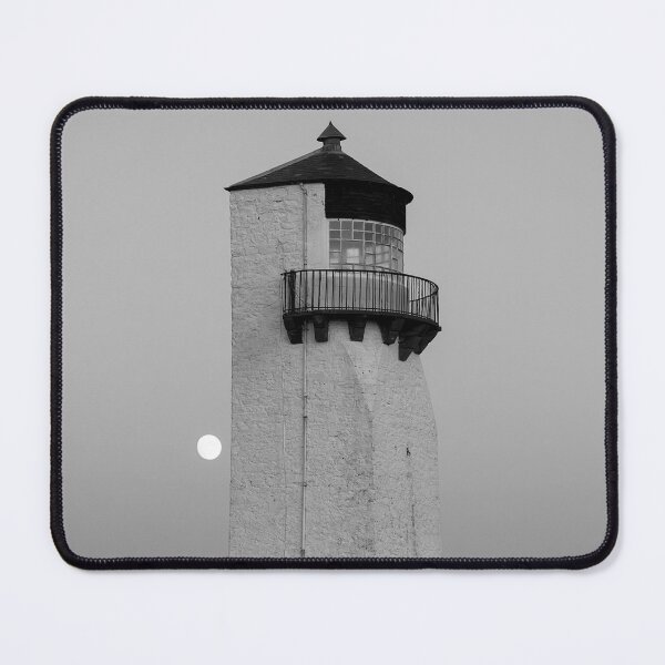 Item preview, Southerness Lighthouse Moonrise at Sunset designed and sold by derekbeattie.