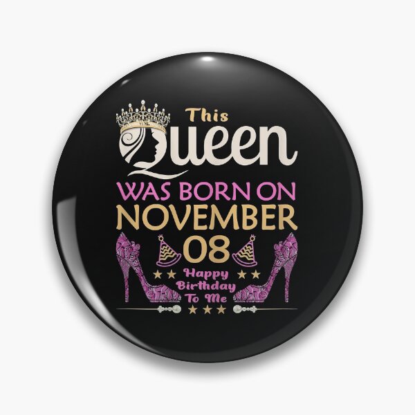 Item preview, Womens This QUEEN Was Born On November 8 - Queens Happy Birthday designed and sold by Yaw23123.