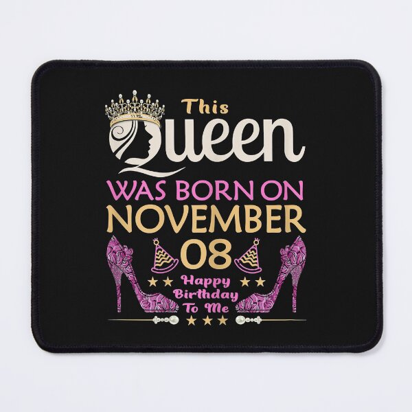 Item preview, Womens This QUEEN Was Born On November 8 - Queens Happy Birthday designed and sold by Yaw23123.