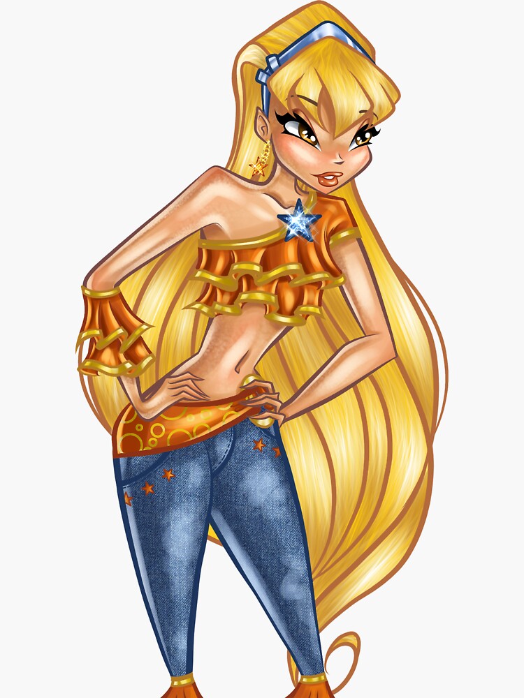 "Winx Club Stella season 2" Sticker for Sale by DominoWinxx Redbubble