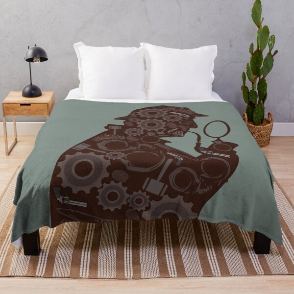 Item preview, Steampunk Sherlock Holmes Silhouette designed and sold by CheriGurl.