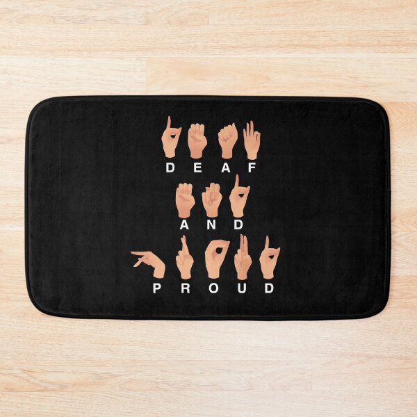 Item preview, Deaf And Proud Trending Gift With Sign Language designed and sold by Urosek.