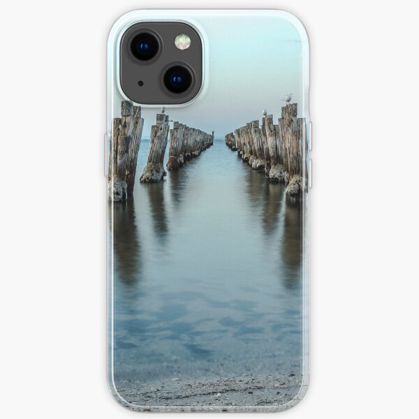 Clifton Springs Old Jetty at dusk iPhone Soft Case