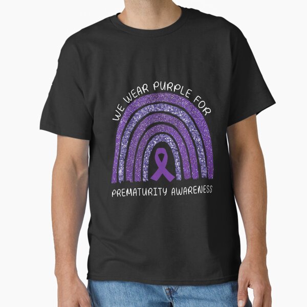 Item preview, We Wear Purple Rainbow Prematurity designed and sold by QueenOfStrange.