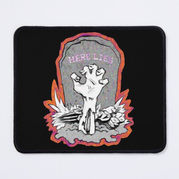 Item preview, Halloween Gravestone B&W designed and sold by RHokeArt.