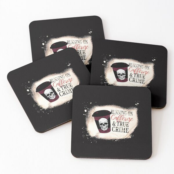 Item preview, Running On Caffine And True Crime designed and sold by shopMamesm.