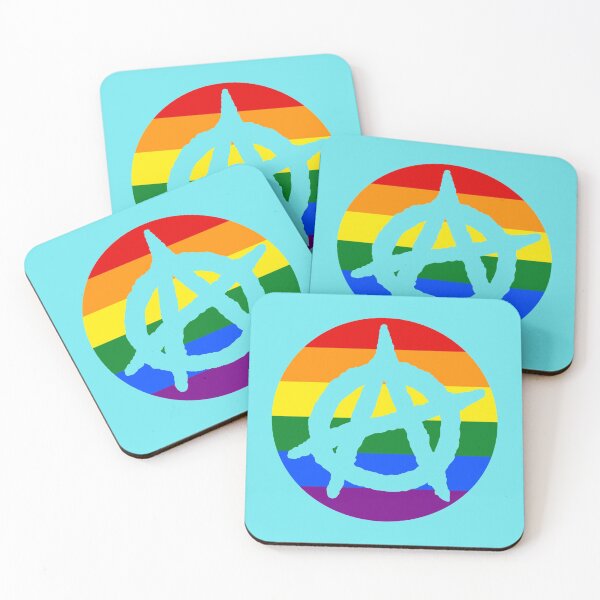 Item preview, Rainbow Anarchy Cutout designed and sold by RevolutionInPaint.