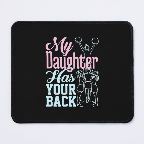 Item preview, Cheer Mom Backspot - My Daughter Has Your Back designed and sold by jaygo.